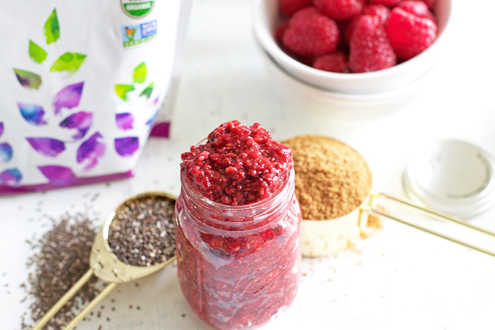 raspberry chia seed jam – Nutiva