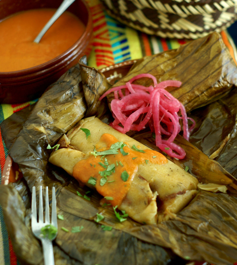 Yucatecan Jackfruit Pibil Tamales