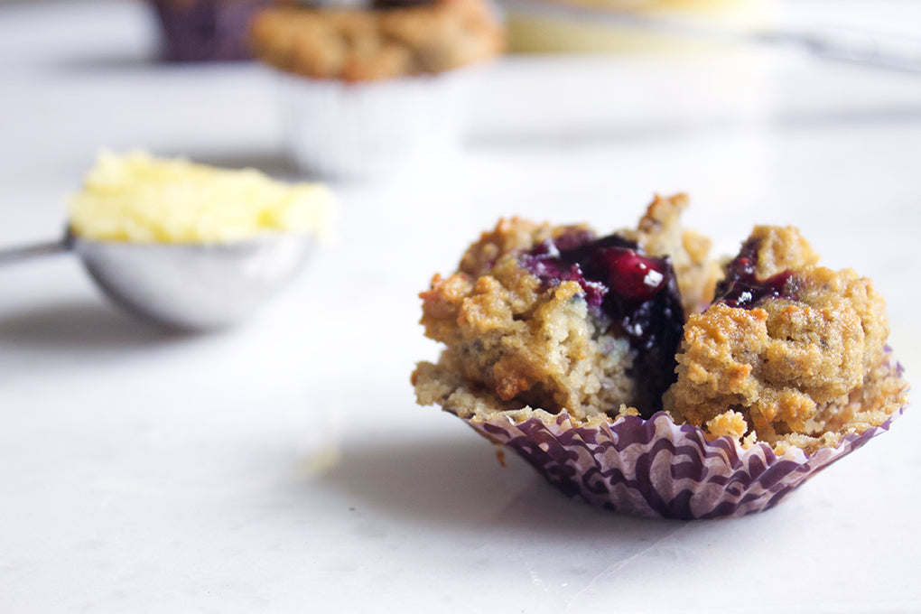 mini berry coconut muffins – Nutiva