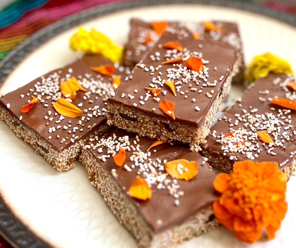 Peanutty Chocolate Tzoalli Bars