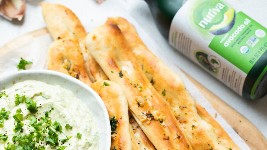 Crispy Focaccia Breadsticks