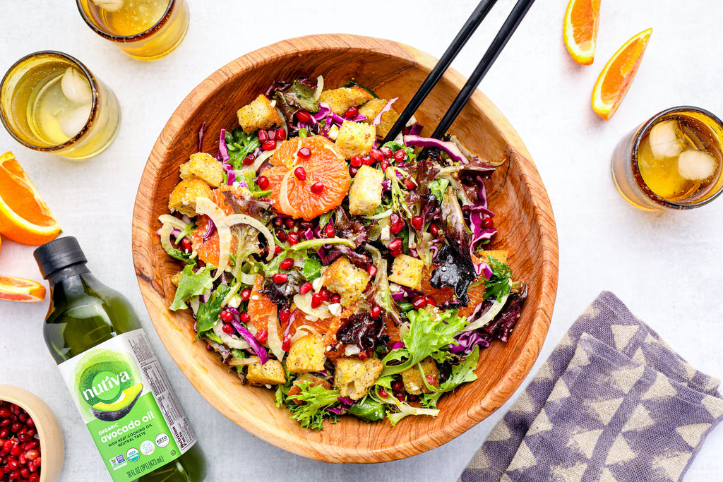 Orange Pomegranate Winter Salad