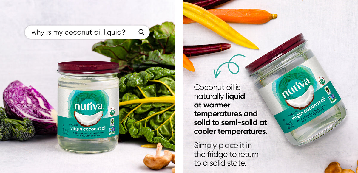 Nutiva Why is my coconut oil solid?