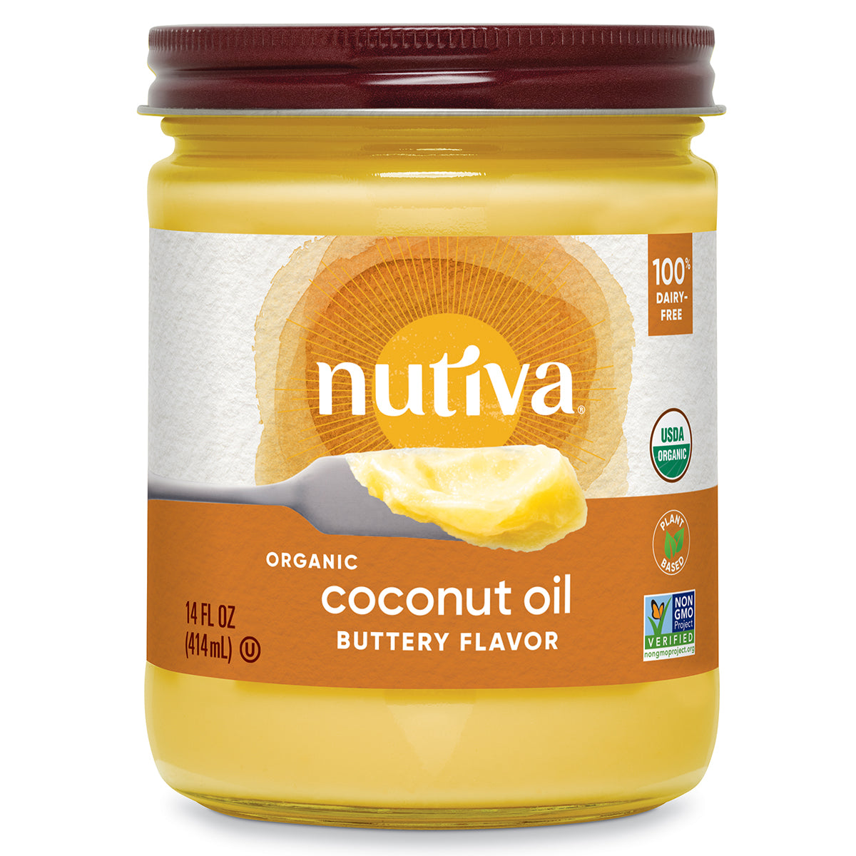 Organic Coconut Oil Buttery Flavor Nutiva