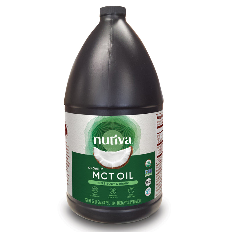 Nutiva Certified Organic MCT Oil, 1.18L