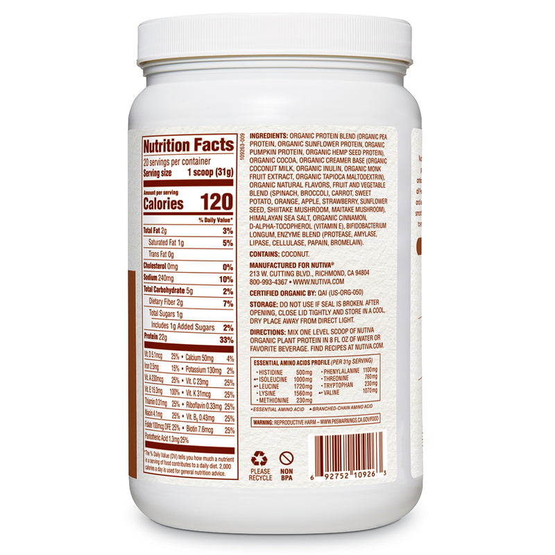 Organic Plant Protein Powder