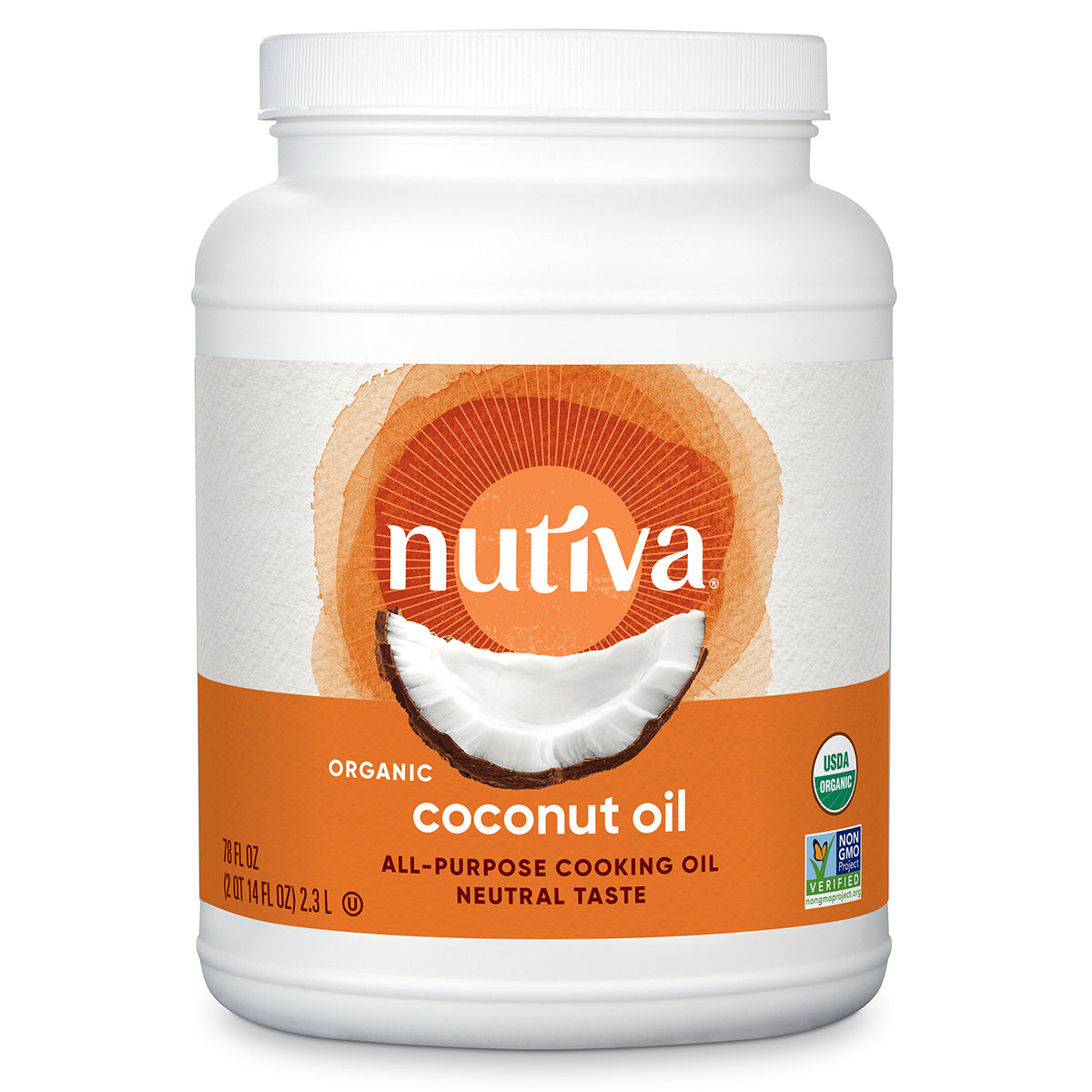 Organic Refined Coconut Oil Nutiva